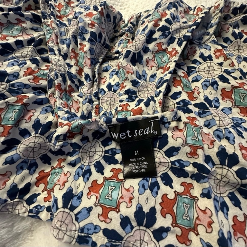 Wet Seal Floral Blouse